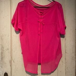 Bright pink Blouse, Size PS